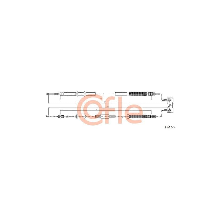 Cofle 92.11.5770 Hand Brake Cable