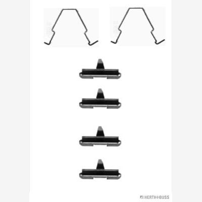 HERTH+BUSS JAKOPARTS J3663012 Disc Brake Pad Accessory Kit