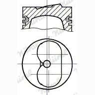 NURAL 87-783808-30 Piston