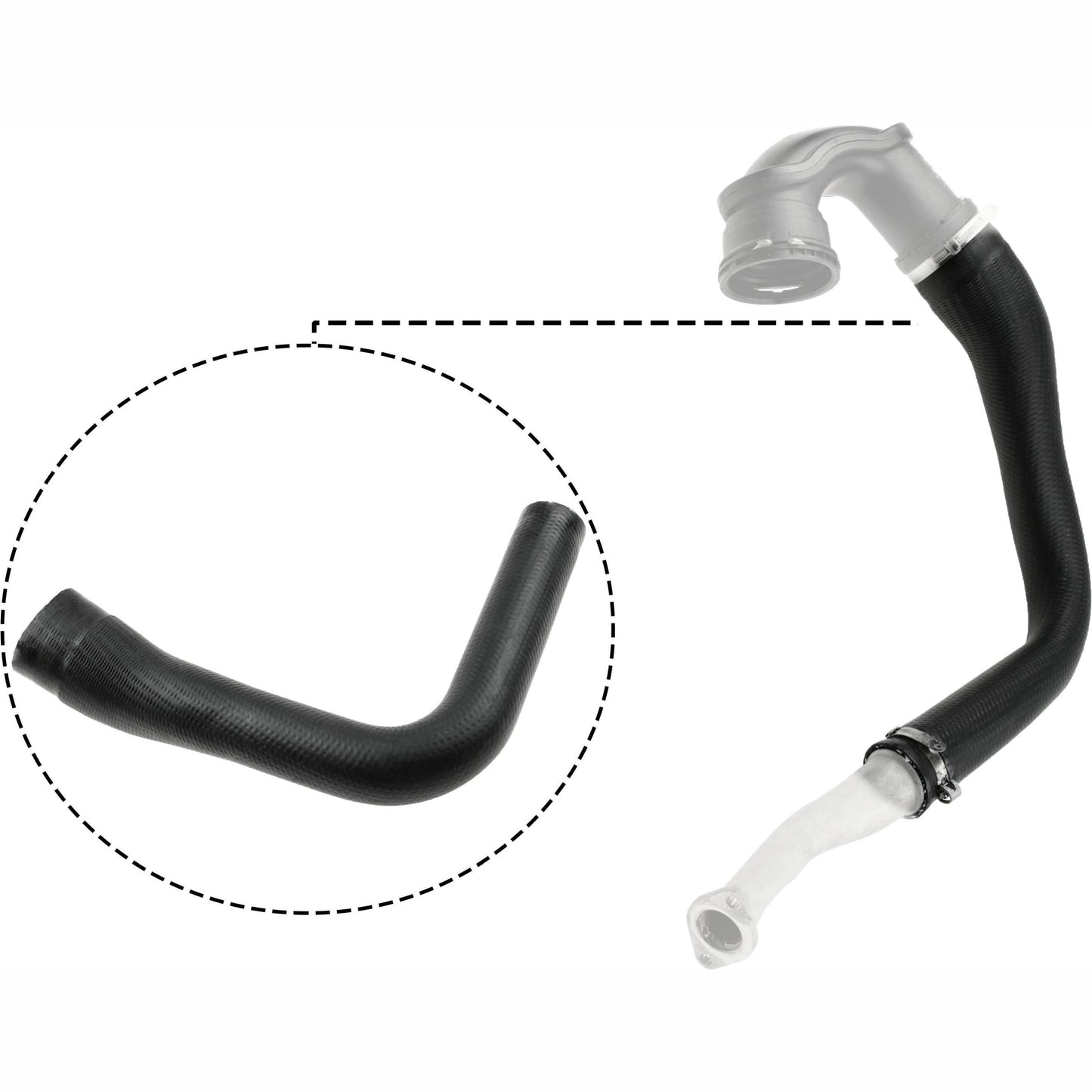 GATES GAT09-0169 Charge Air Hose