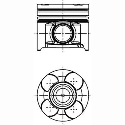 KOLBENSCHMIDT 40660620 Piston