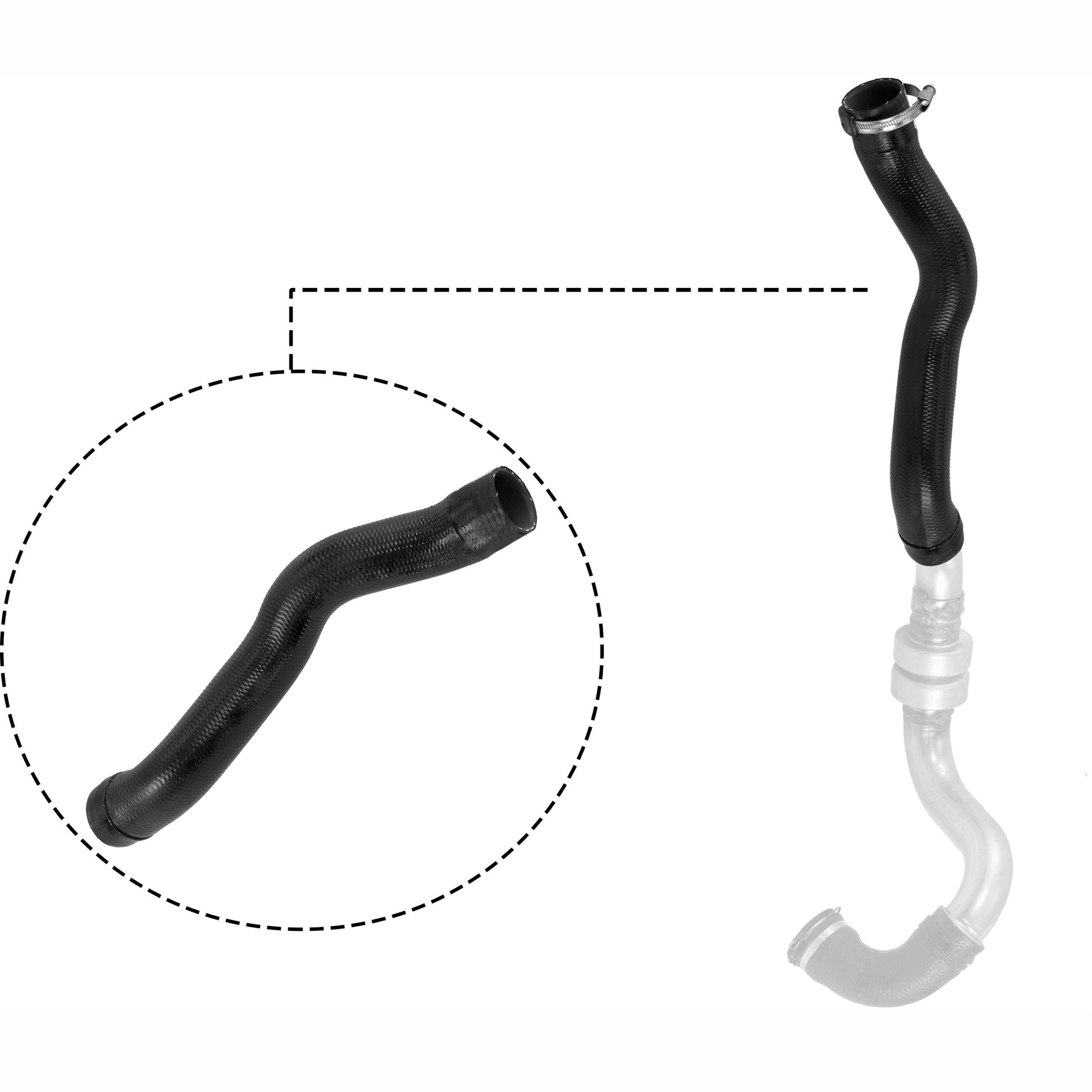 GATES GAT09-0808 Charge Air Hose