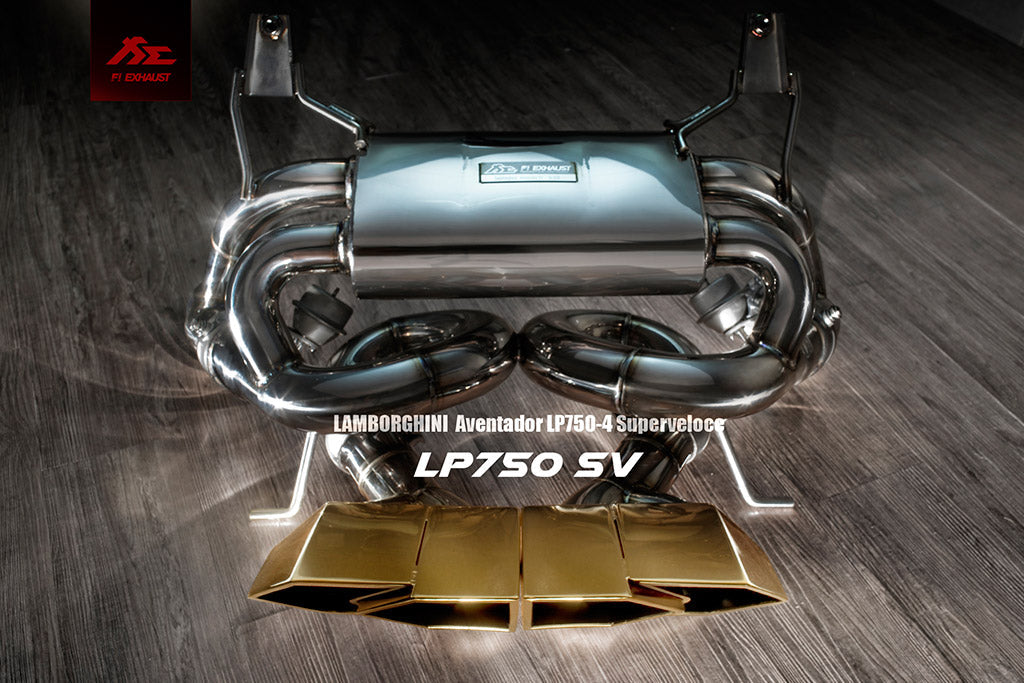 Fi Exhaust Valvetronic Exhaust System for Lamborghini Aventador SV LP750-4 2015-2017