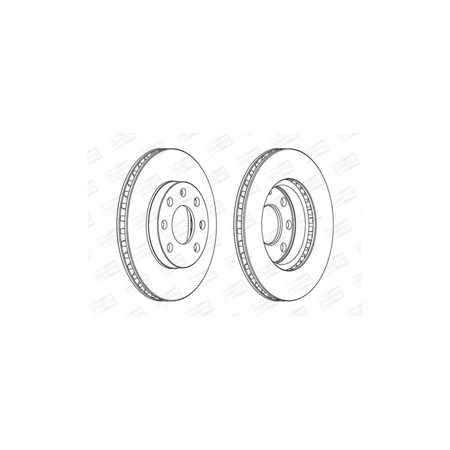 Champion 561248Ch Brake Disc