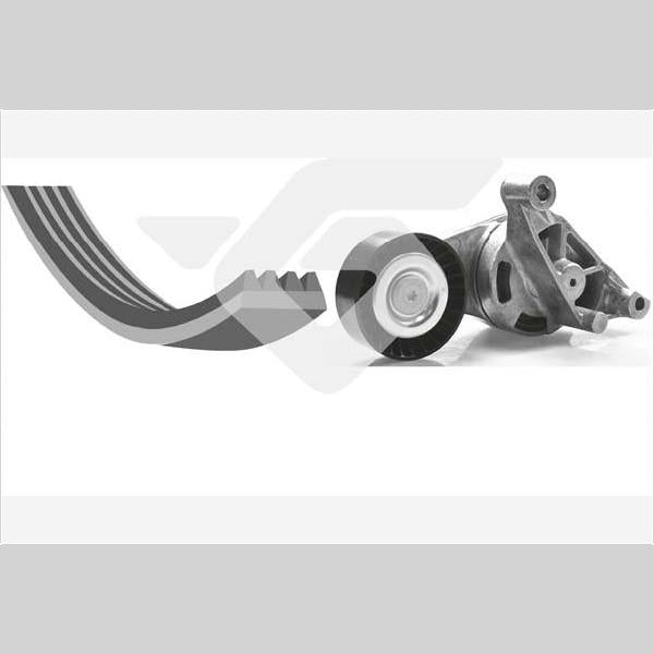 HUTCHINSON HUKHV172 V-Ribbed Belt Set