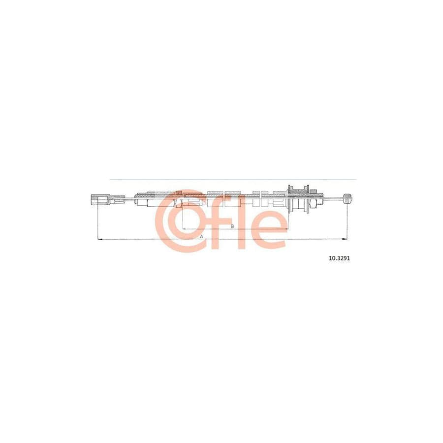 Cofle Bh.Vk074 Brake Hose