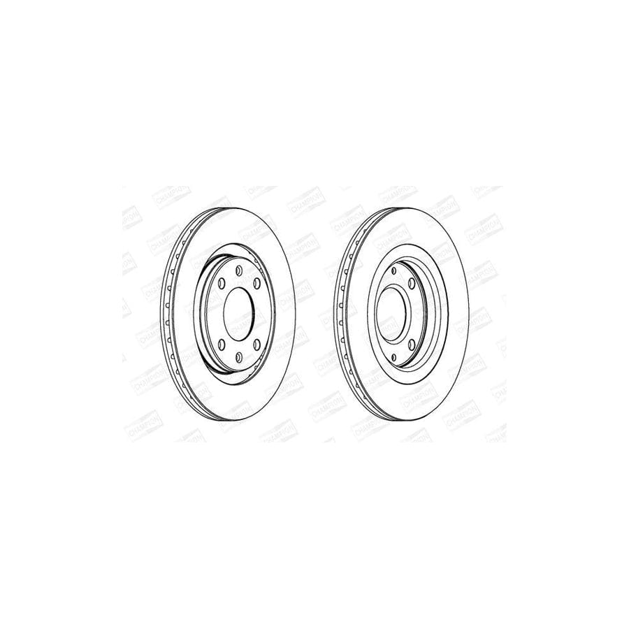Champion 561364Ch Brake Disc