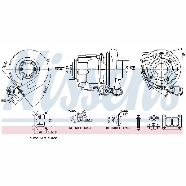 NISSENS NIS93717 Turbocharger
