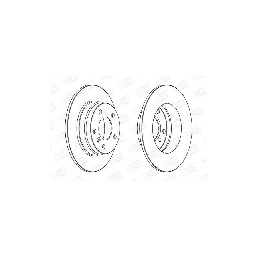 Champion 561552Ch Brake Disc for BMW 3 Series