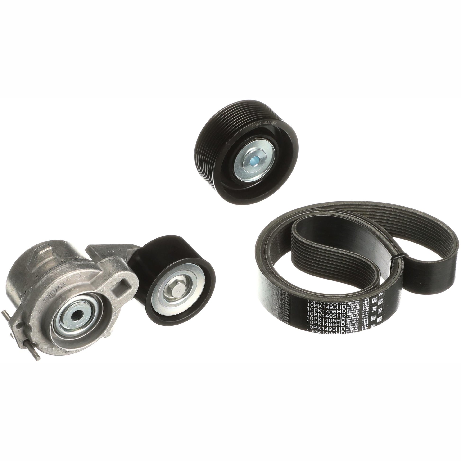GATES GATK0310PK1495HD V-Ribbed Belt Set