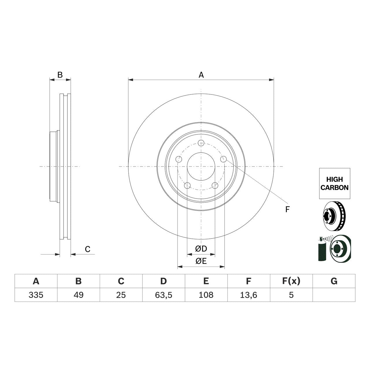 MEI MEI5R0335 Disc Brake Caliper Repair Kit