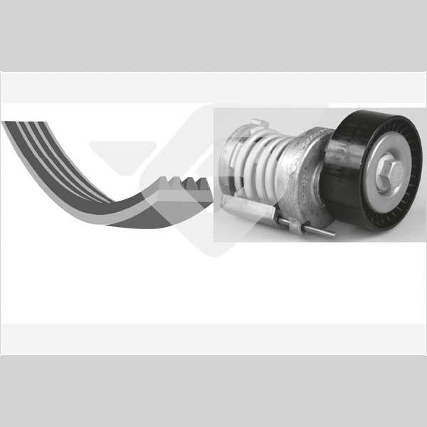 HUTCHINSON HUKHV188 V-Ribbed Belt Set