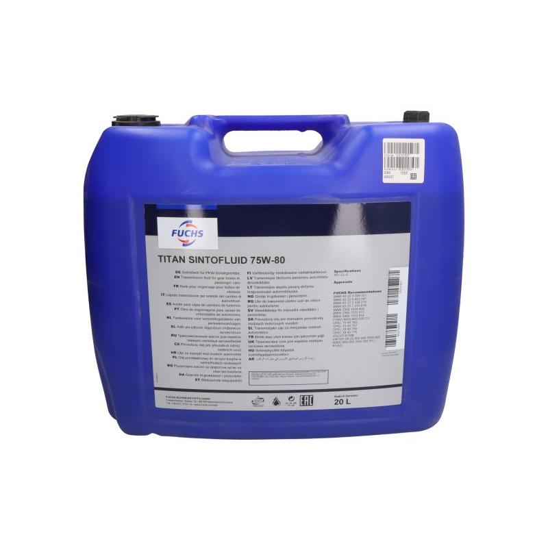 FUCHS OIL TITANSINTOFL.75W8020L Manual Transmission Oil