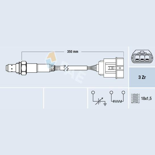 FAE AE77472 Lambda Sensor