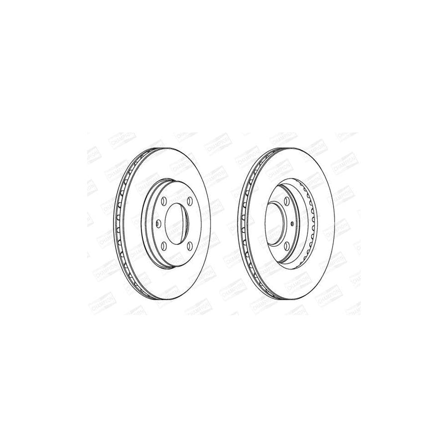 Champion 561178Ch Brake Disc
