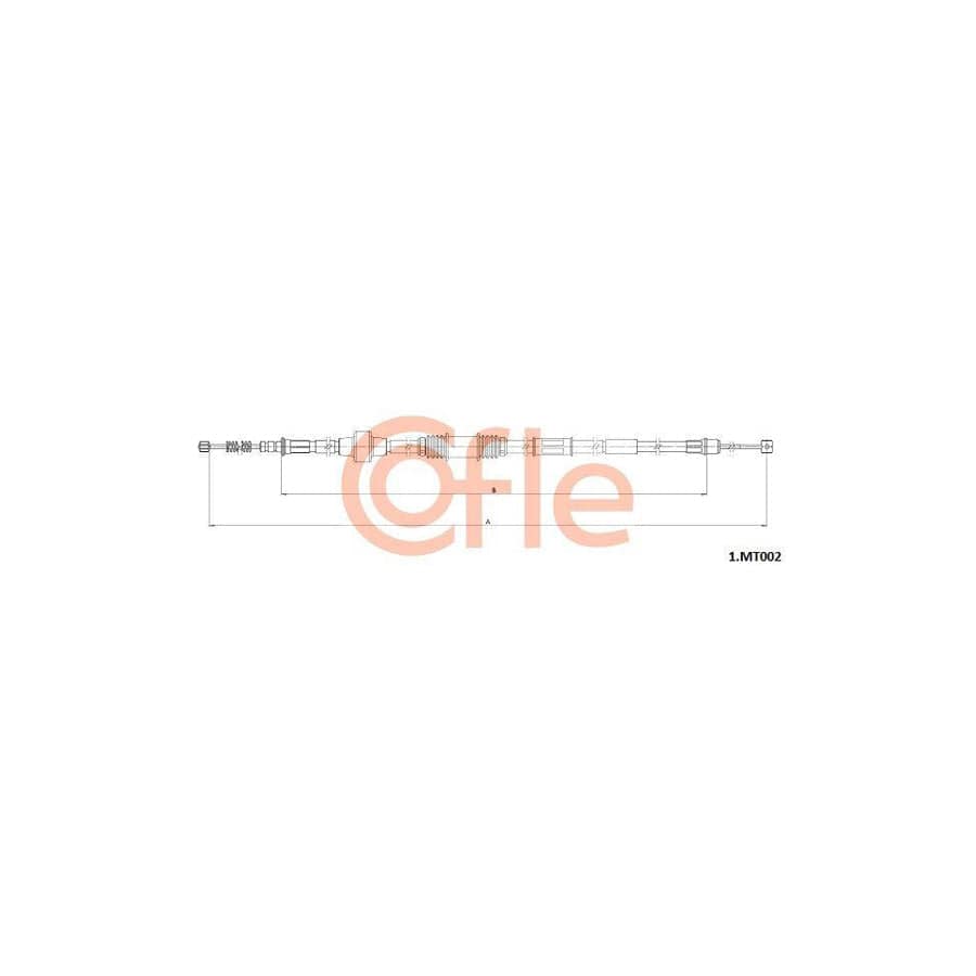 Cofle Bh.Me048 Brake Hose