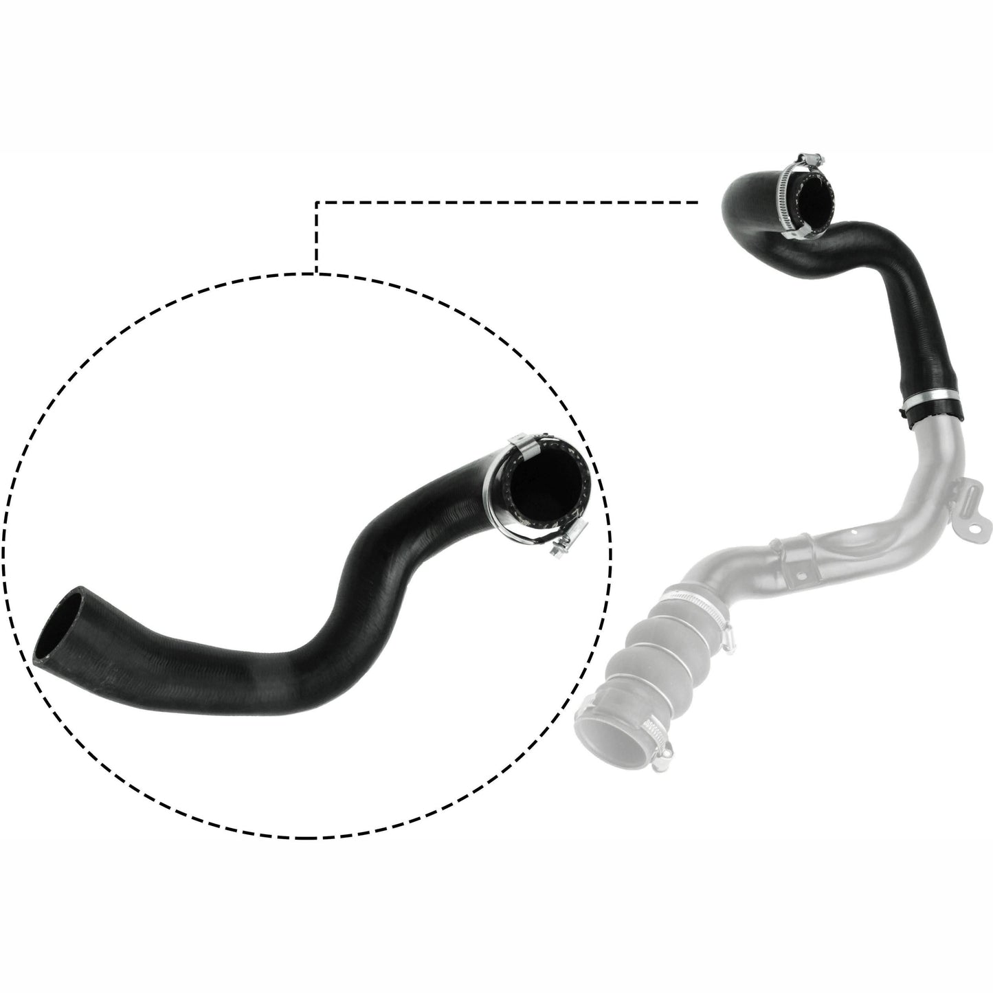 GATES GAT09-0628 Charge Air Hose