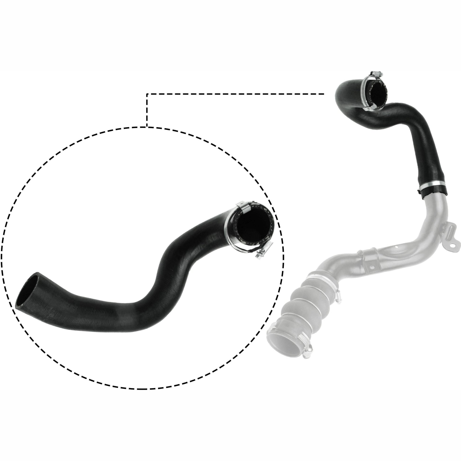GATES GAT09-0628 Charge Air Hose