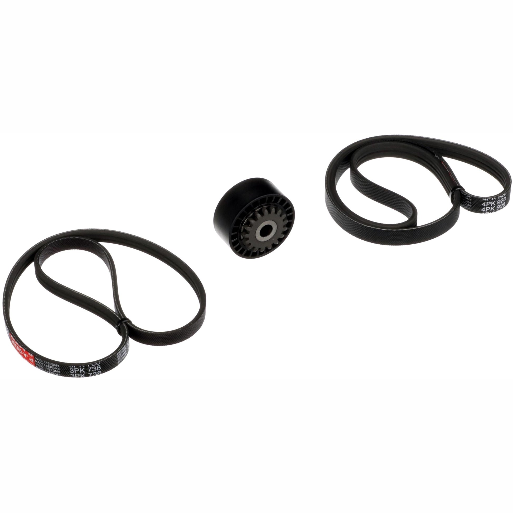GATES GATK033PK738 V-Ribbed Belt Set