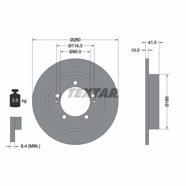 HERTH+BUSS JAKOPARTS J3278001 Brake Caliper Guide Sleeve Kit