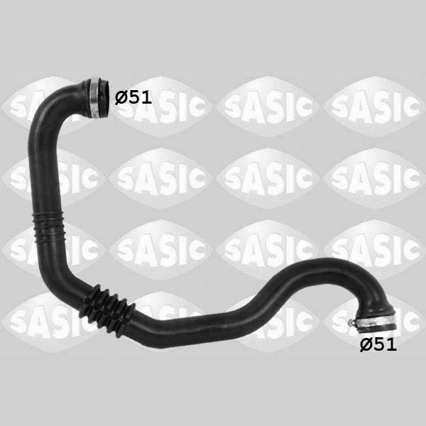 SASIC SAS3334022 Charge Air Hose