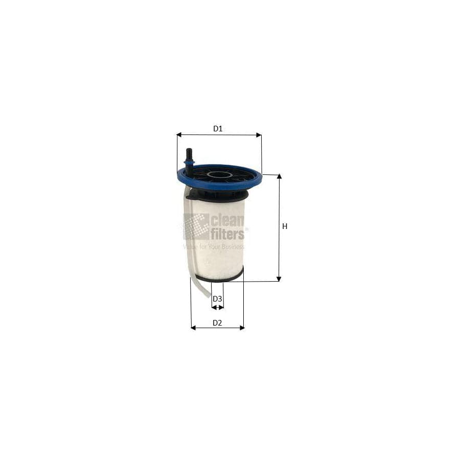 Clean Filter Mg3612 Fuel Filter