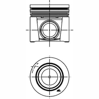 KOLBENSCHMIDT 41707610 Piston