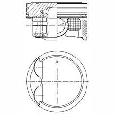 KOLBENSCHMIDT 41514600 Piston