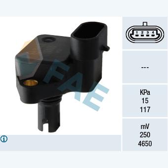 FAE AE15065 Intake Manifold Pressure Sensor