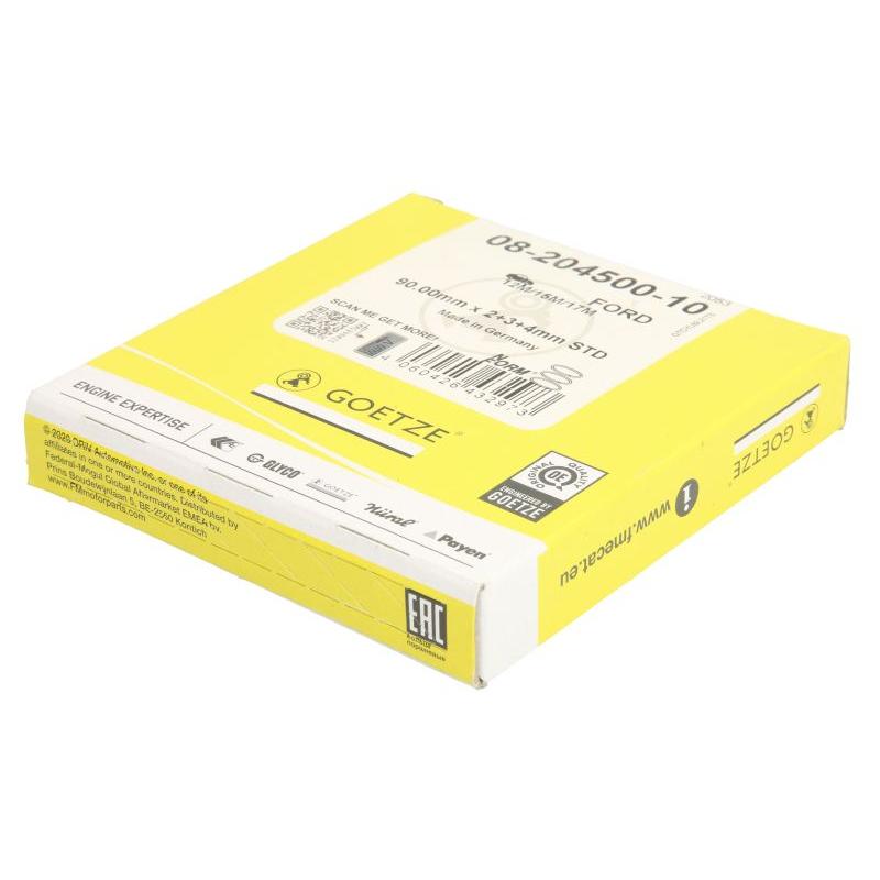 GOETZE 08-204500-10 Piston Ring Kit