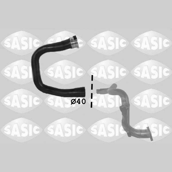 SASIC SAS3336104 Charge Air Hose