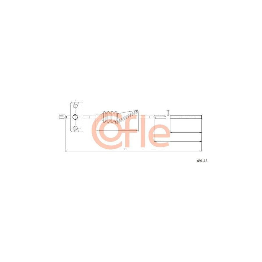 Cofle Bh.Ct005 Brake Hose