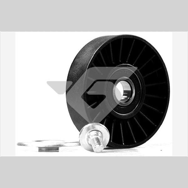 HUTCHINSON HUT0446 V-Ribbed Belt Deflection/Guide Pulley