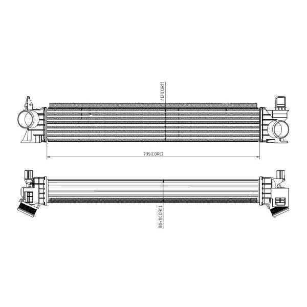NRF NRF309033 Charge Air Cooler