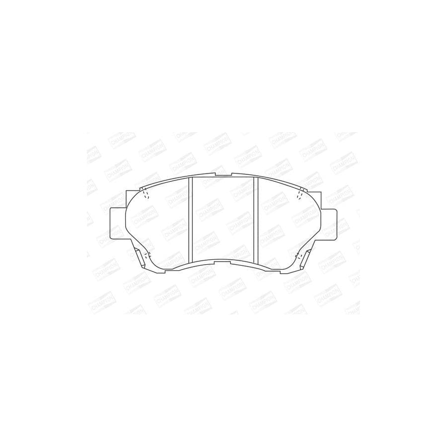 Champion 572392Ch Brake Pad Set