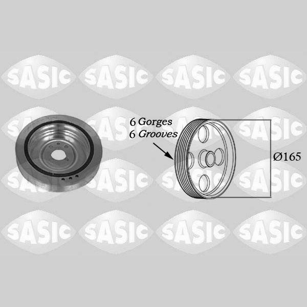 SASIC SAS2156014 Crankshaft Belt Pulley