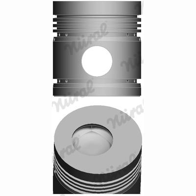 NURAL 87-523807-00 Piston