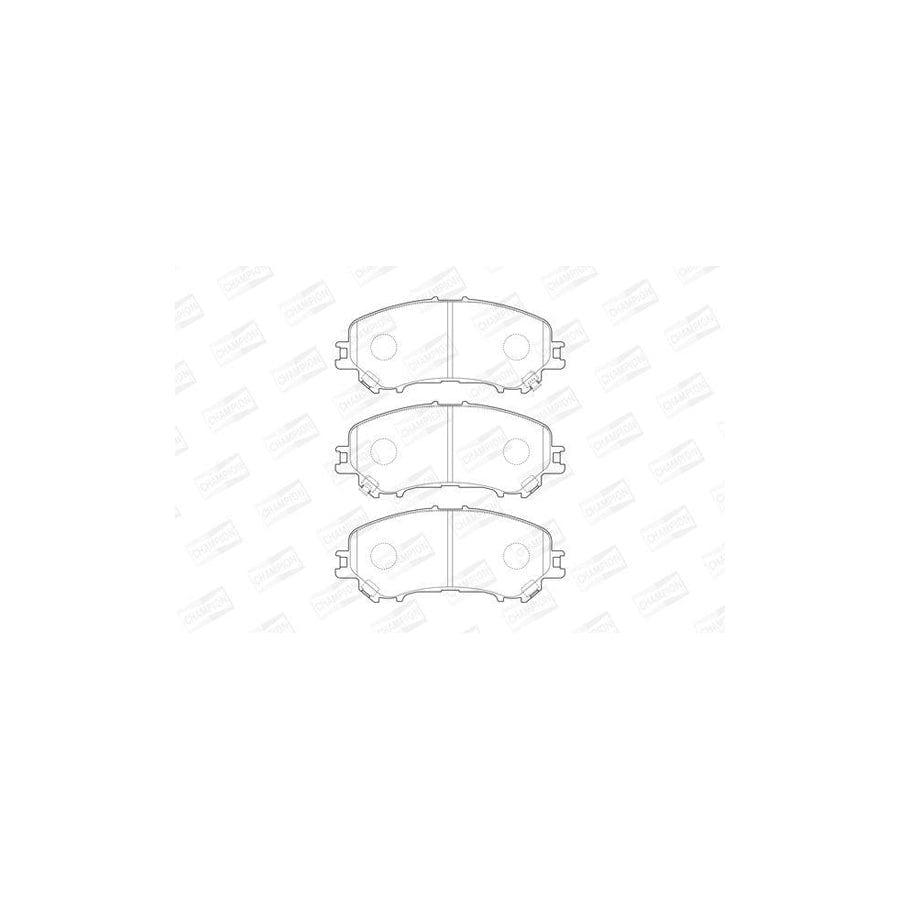 Champion 573659Ch Brake Pad Set
