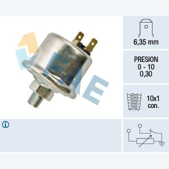 FAE FAE14590 Oil Pressure Sensor