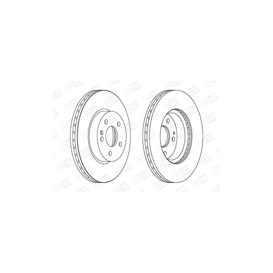 Champion 562392Ch Brake Disc