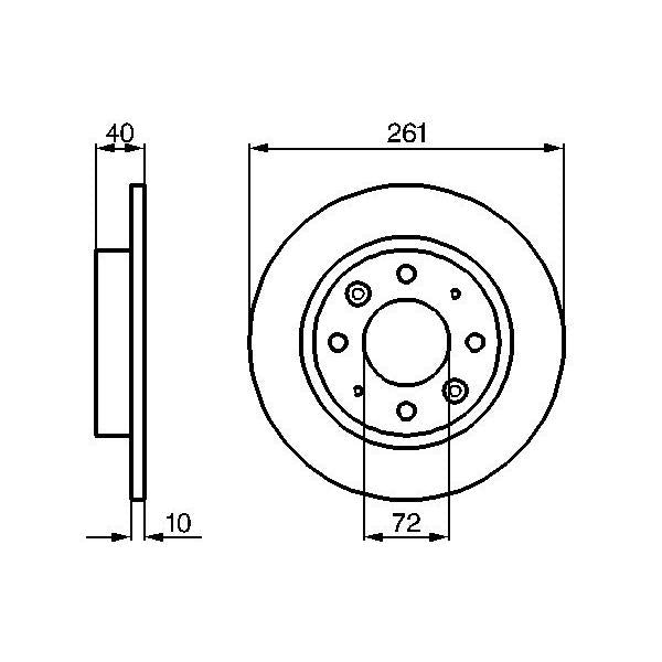 WABCO 9617231170 Parking Brake Valve