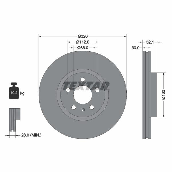 AUTOFREN SEINSA D7-099C Brake Caliper Guide Sleeve Kit