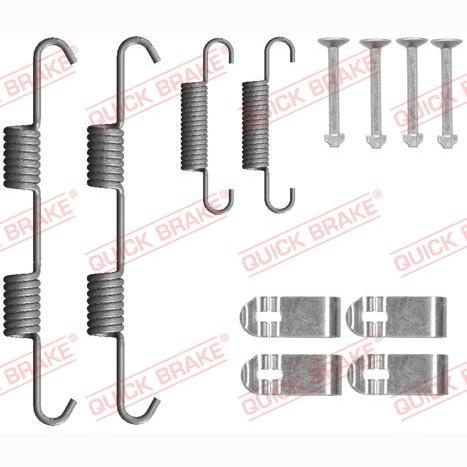 QUICK BRAKE QB105-0077 Brake Shoes Accessory Kit