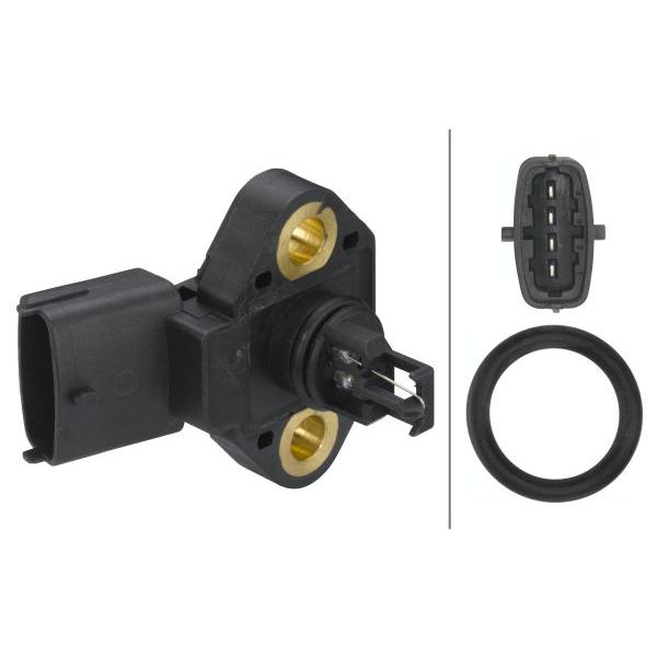 HELLA 6PP013400-031 Intake Manifold Pressure Sensor