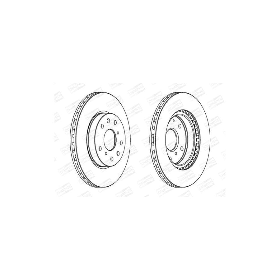 Champion 562534Ch Brake Disc