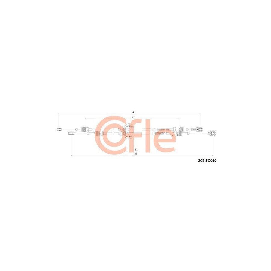 Cofle 2Cb.Fo016 Cable, Manual Transmission for Ford Mondeo