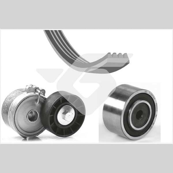 HUTCHINSON HUKHV142 V-Ribbed Belt Set