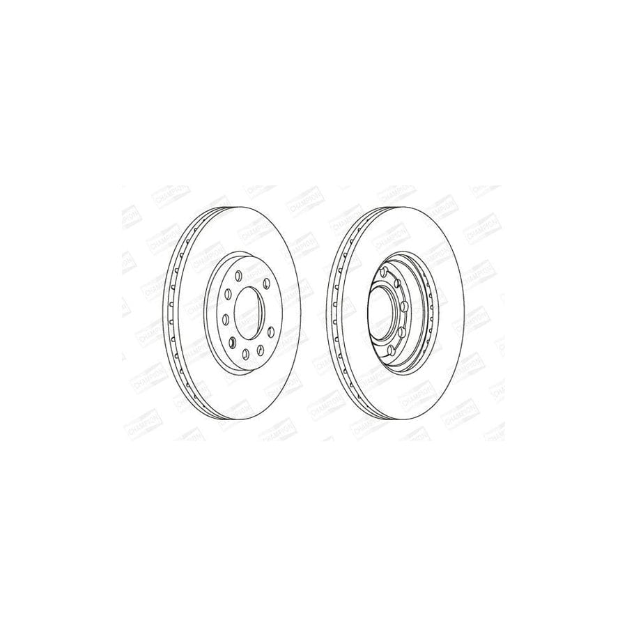 Champion 562070Ch Brake Disc