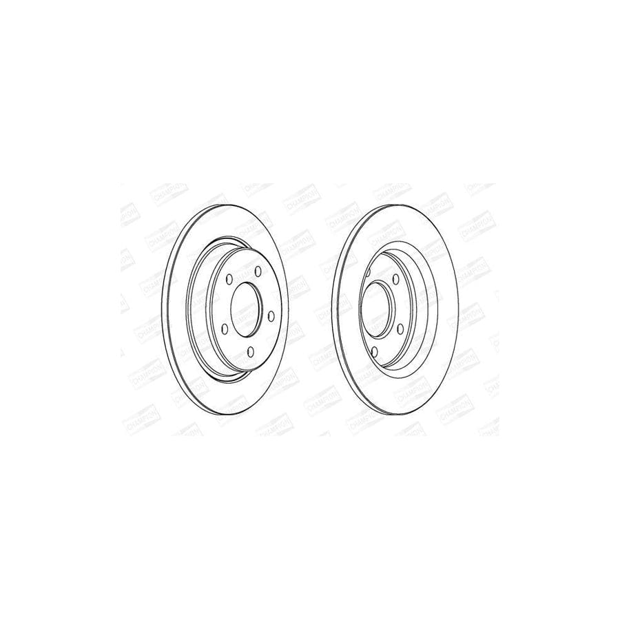 Champion 563043Ch Brake Disc
