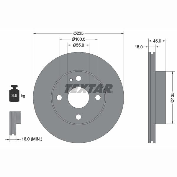 HANS PRIES HP117185 Brake Caliper Guide Sleeve Kit